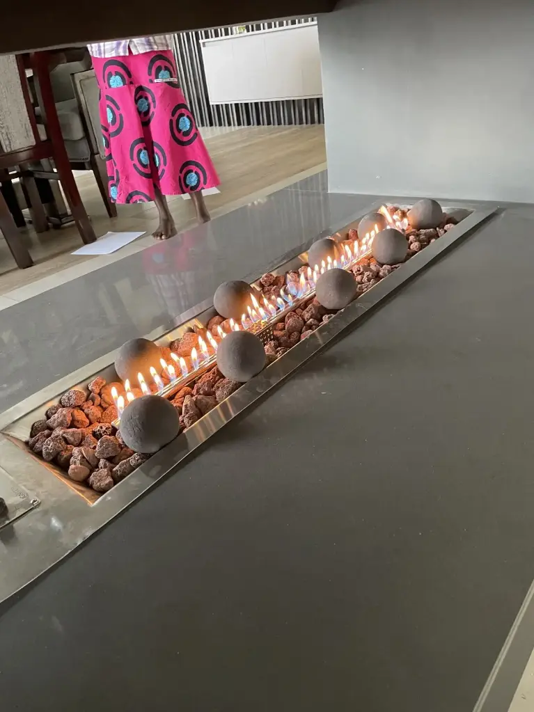 Indoor Gas Fireplace